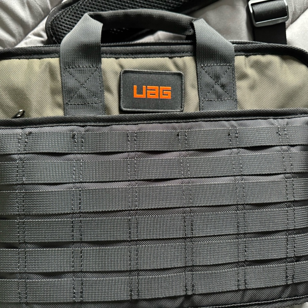 Super Sale One Day Onky!  Small Tactical Breif laptop bag -olive green/black